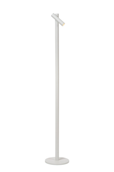Lucide ANTRIM LED Stehlampe Mit Leselampe 2,2W dimmbar IP54 Warmweiss Modern Weiß 27703/02/31