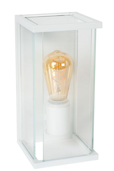 Lucide CLAIRE Wandleuchte E27 Weiß Sensor IP54 27883/11/31