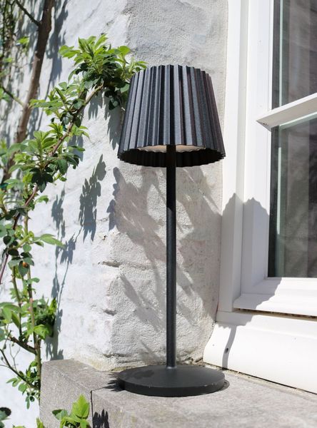 Lucide JUSTINE LED Tischlampe 2W dimmbar Schwarz IP54 27889/02/30