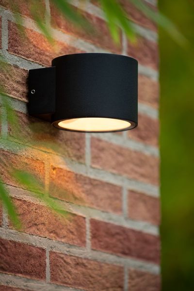 Lucide OXFORD Wandleuchte G9 Schwarz IP54 28803/01/30