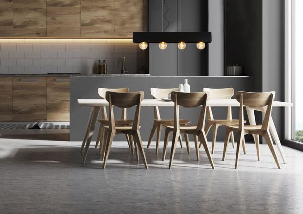 Lucide SURTUS Pendelleuchte 4x E27 Schwarz 30474/04/30