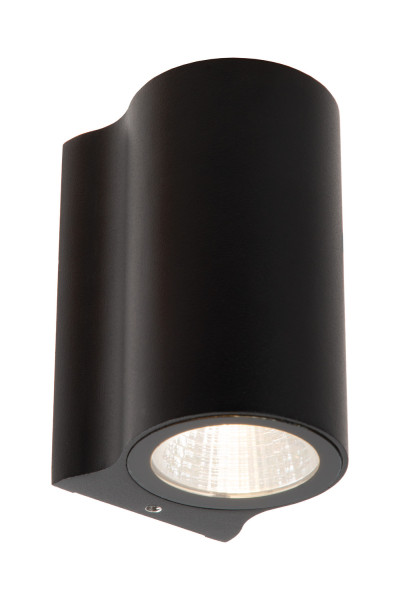 Lucide AKRA LED Wandleuchte 6W IP54 Warmweiss Modern Schwarz 33801/06/30