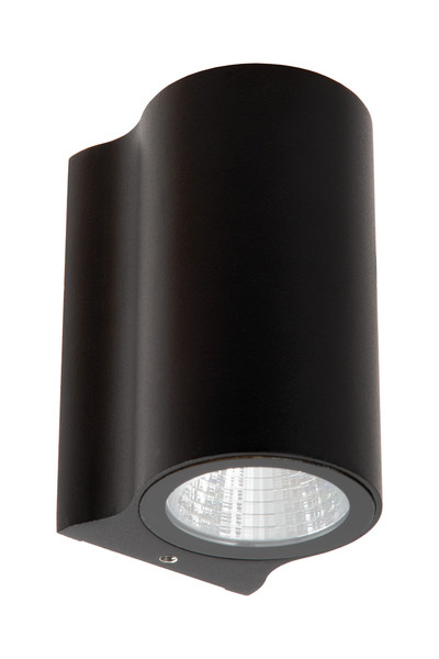 Lucide AKRA LED Wandleuchte 6W IP54 Warmweiss Modern Schwarz 33801/06/30