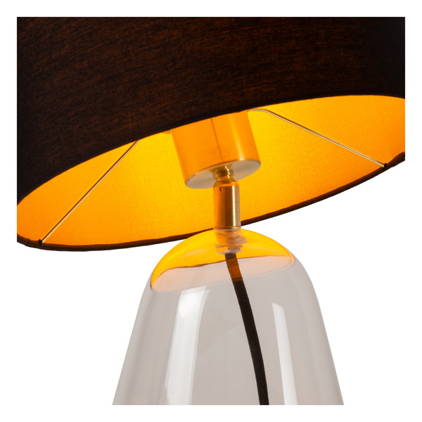 Lucide CAMPANA E27 Tischlampe Modern Transparent 34549/81/60