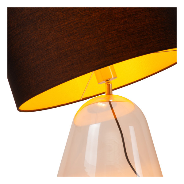 Lucide CAMPANA E27 Tischlampe Modern Transparent 34550/81/60