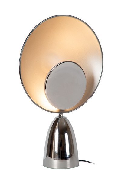Lucide CASTAMAR LED Tischlampe 8W Extra-Warmweiss Modern Chrom 34552/03/11