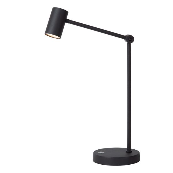 Lucide TIPIK LED Tischlampe 3-Stufen-Dimmer 3W dimmbar Schwarz 36622/03/30