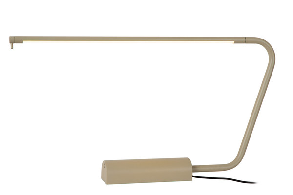 Lucide MADISON LED Schreibtischlampe 6,5W dimmbar Steuerbare Lichtfarbe Modern Taupe 44503/06/41
