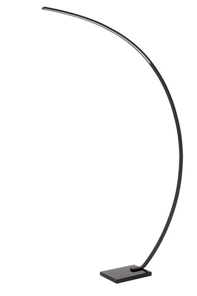 Lucide CURVE LED Stehleuchte 15W dimmbar Schwarz 44700/11/30