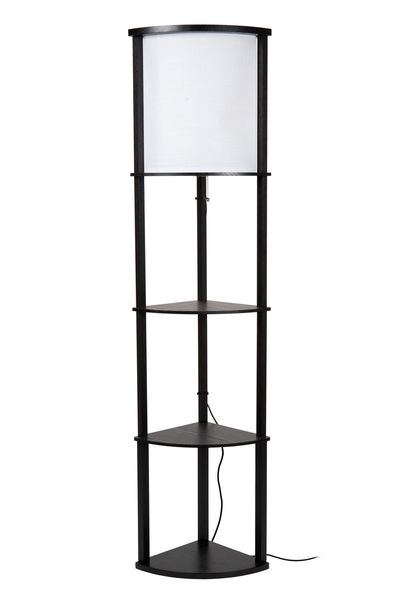 Lucide MENNO Stehleuchte E27 Schwarz, Beige 44798/81/30