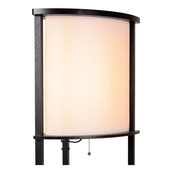 Lucide MENNO Stehleuchte E27 Schwarz, Beige 44798/81/30