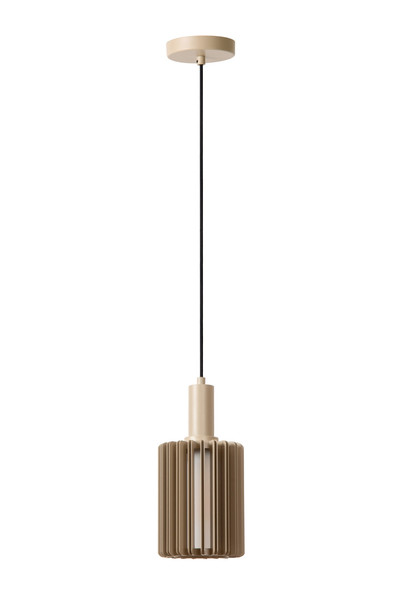 Lucide LAMBRES E27 Pendelleuchten Modern Schwarz 70-164cm 45410/15/41