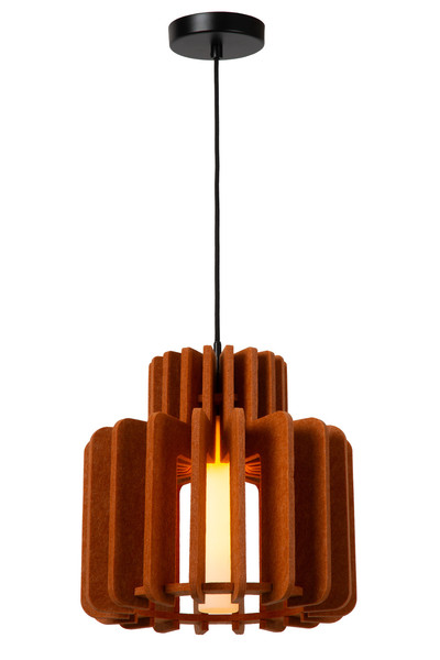 Lucide ROLLO E27 Pendelleuchten Modern Terrakotta 70-150cm 45491/31/55