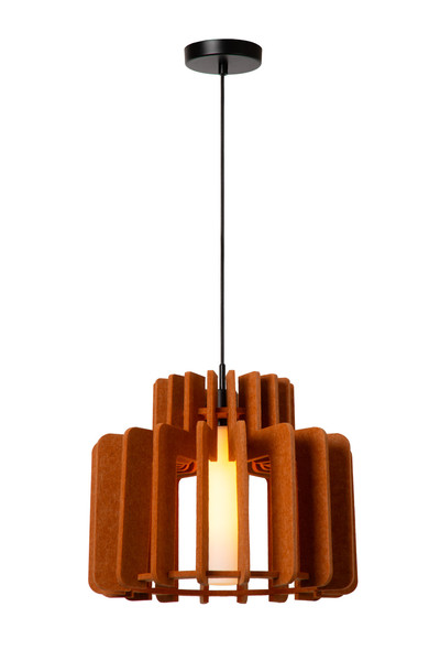 Lucide ROLLO E27 Pendelleuchten Modern Terrakotta 70-150cm 45491/40/55