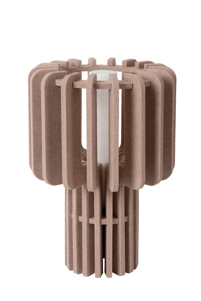 Lucide ROLLO E27 Tischlampe Modern Taupe 45591/01/41