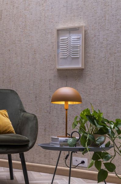 Lucide SIEMON Tischlampe E14 Ockergelb 45596/01/44