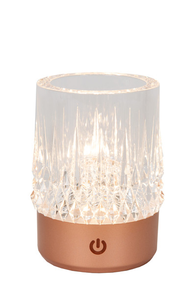 Lucide LILI LED Tischlampe 3W dimmbar Steuerbare Lichtfarbe Modern Kupfer 46520/03/17