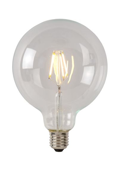 Lucide G125 Class B LED Filament Lampe E27 7W dimmbar Transparent 49088/07/60