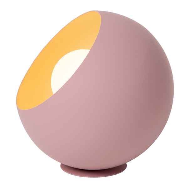 Lucide DOREDOS E27 Tischlampe Modern Rosa 51500/20/66