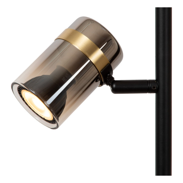 Lucide UPTON GU10 Stehlampe 3-fach Modern Rauchfarbe 57700/03/65