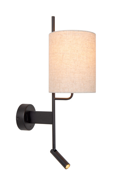 Lucide MAGIC E27 Wandleuchte Modern Schwarz 68211/82/30