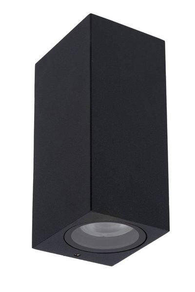 Lucide ZARO Außen-Wandleuchte 2x GU10 Schwarz IP44 69800/02/30