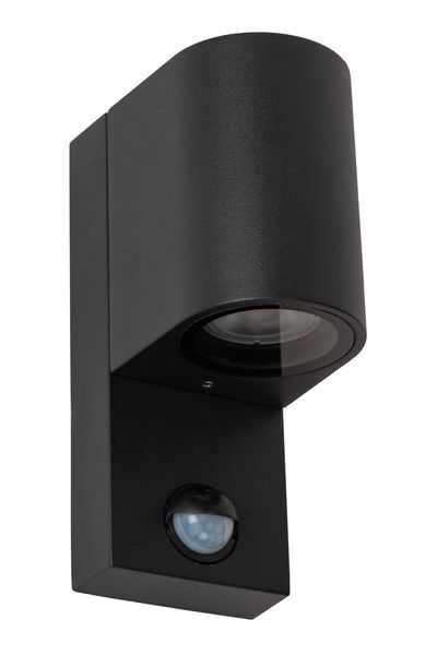 Lucide ZARO IR Wandleuchte GU10 Schwarz Sensor IP65 69803/01/30