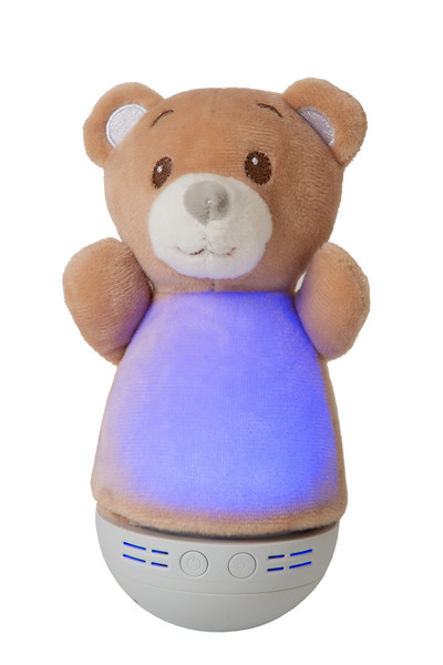 Lucide DOLLY LED Tischlampe 3W Warmweiss Modern Braun 77500/01/43