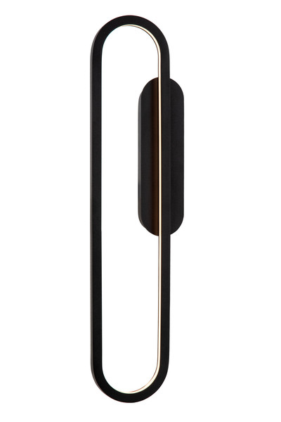 Lucide THELMA LED Wandleuchte 24W dimmbar Warmweiss Modern Schwarz 78200/22/30