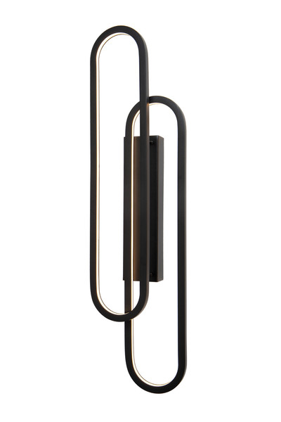 Lucide THELMA LED Wandleuchte 35W dimmbar Warmweiss Modern Schwarz 78200/33/30