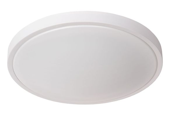 Lucide DASHER LED Deckenleuchte 24W Weiß, Opal Sensor IP44 79110/40/31