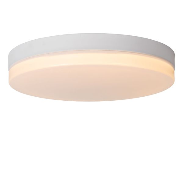 Lucide BISKIT LED Deckenleuchte 36W Weiß, Opal Sensor IP44 79111/40/31