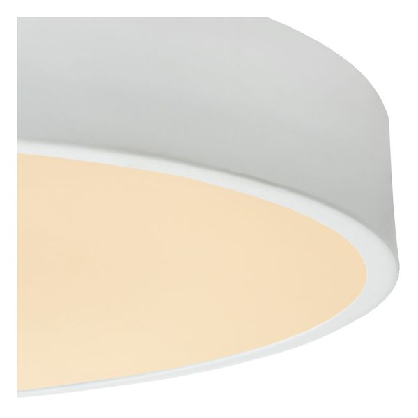 Lucide UNAR LED Deckenleuchte 3-Stufen-Dimmer 12W dimmbar Weiß, Opal 79185/20/31
