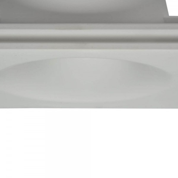 Maytoni Gyps Modern Downlight, Einbauleuchte GU10 Weiss 14cm