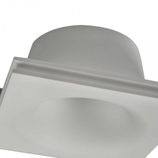 Maytoni Gyps Modern Downlight, Einbauleuchte GU10 Weiss 14cm