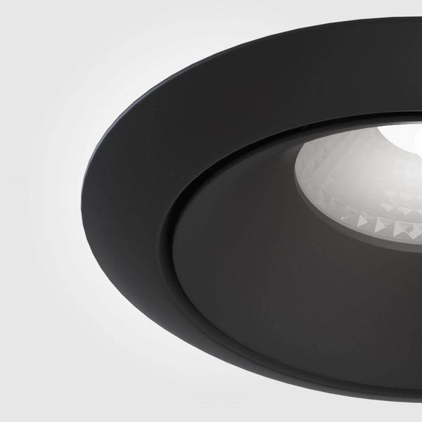Maytoni Yin LED Downlight, Einbauleuchte 12W Schwarz 90Ra Ø9,8mm Neutralweiss