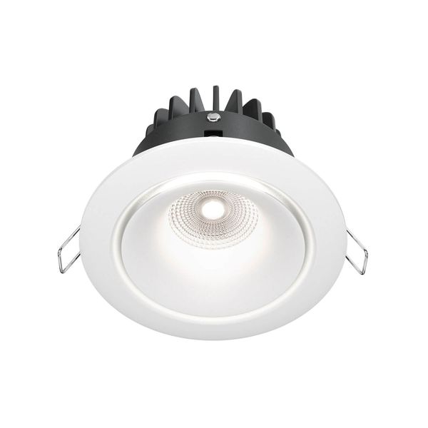 Maytoni Yin LED Downlight, Einbauleuchte 12W Weiss 90Ra Ø9,8mm Neutralweiss