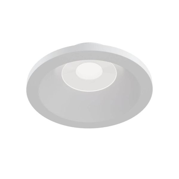 Maytoni Zoom Downlight, Einbauleuchte GU10 rund Weiss IP65 wasserfest Ø85mm