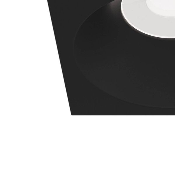 Maytoni Zoom Downlight, Einbauleuchte GU10 quadratisch Schwarz IP65 wasserdicht