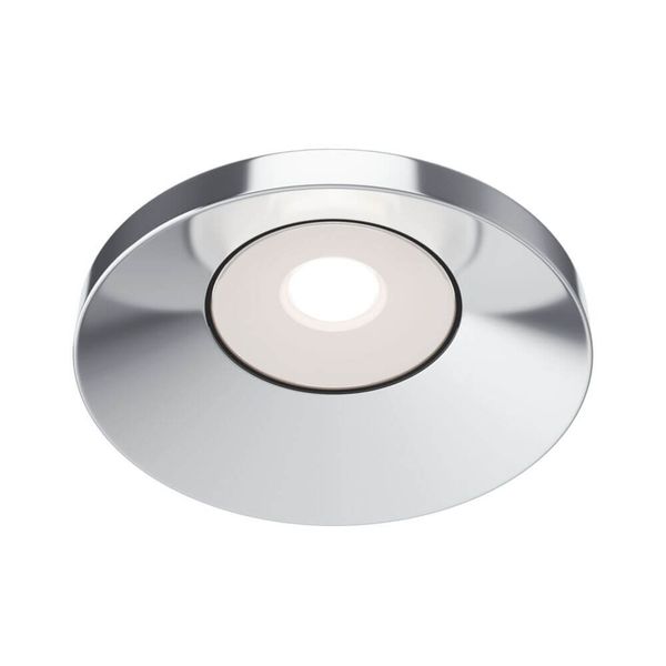 Maytoni Kappell LED Downlight, Einbauleuchte 10W Chrom Neutralweiss Ø76mm