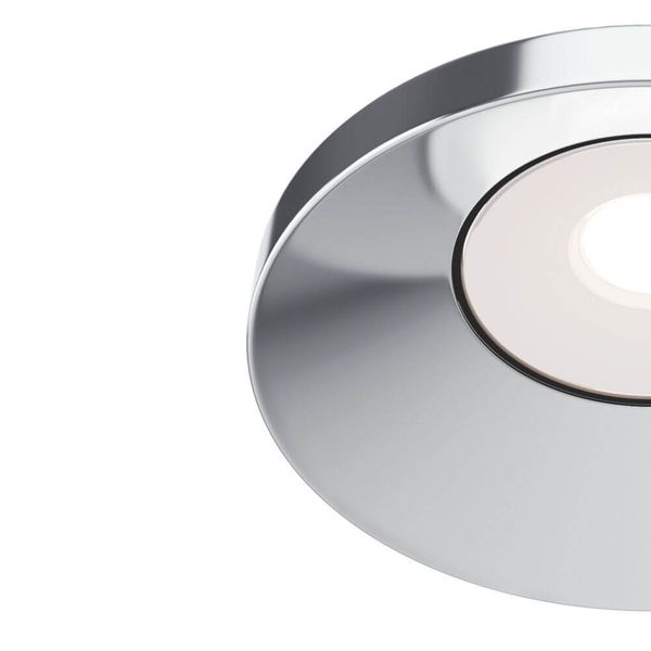 Maytoni Kappell LED Downlight, Einbauleuchte 10W Chrom Neutralweiss Ø76mm