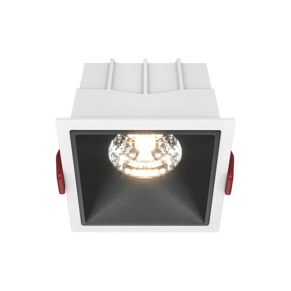 Maytoni Alfa LED Downlight, Einbauleuchte 15W dimmbar Schwarz / Weiss 90Ra Neutralweiss