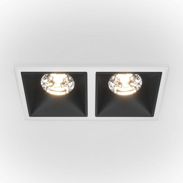 Maytoni Alfa LED Downlight, Einbauleuchte 30W dimmbar Schwarz / Weiss 90Ra Neutralweiss
