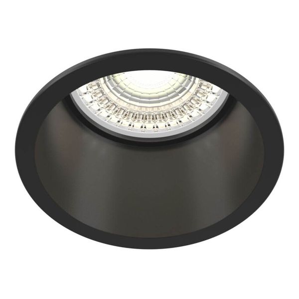 Maytoni Reif Downlight, Einbauleuchte GU10 Schwarz Ø68mm