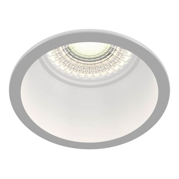 Maytoni Reif Downlight, Einbauleuchte GU10 Weiss Ø68mm