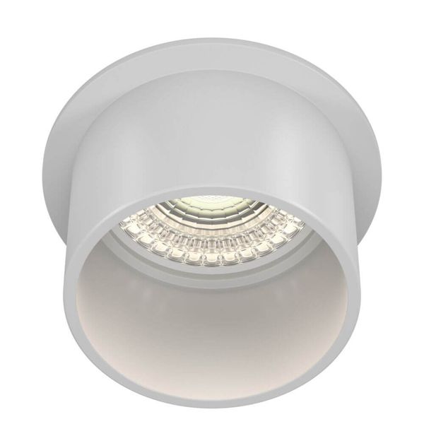 Maytoni Reif Downlight, Einbauleuchte GU10 Weiss Spot-Sockel Ø68mm