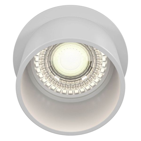 Maytoni Reif Downlight, Einbauleuchte GU10 Weiss Spot-Sockel Ø68mm