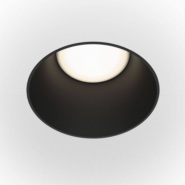 Maytoni Share Downlight, Einbauleuchte GU10 Schwarz Ø14mm