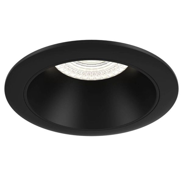 Maytoni Share Downlight, Einbauleuchte GU10 Schwarz Ø86mm