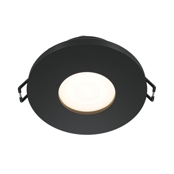 Maytoni Stark Downlight, Einbauleuchte GU10 Schwarz IP65 Ø8,4mm